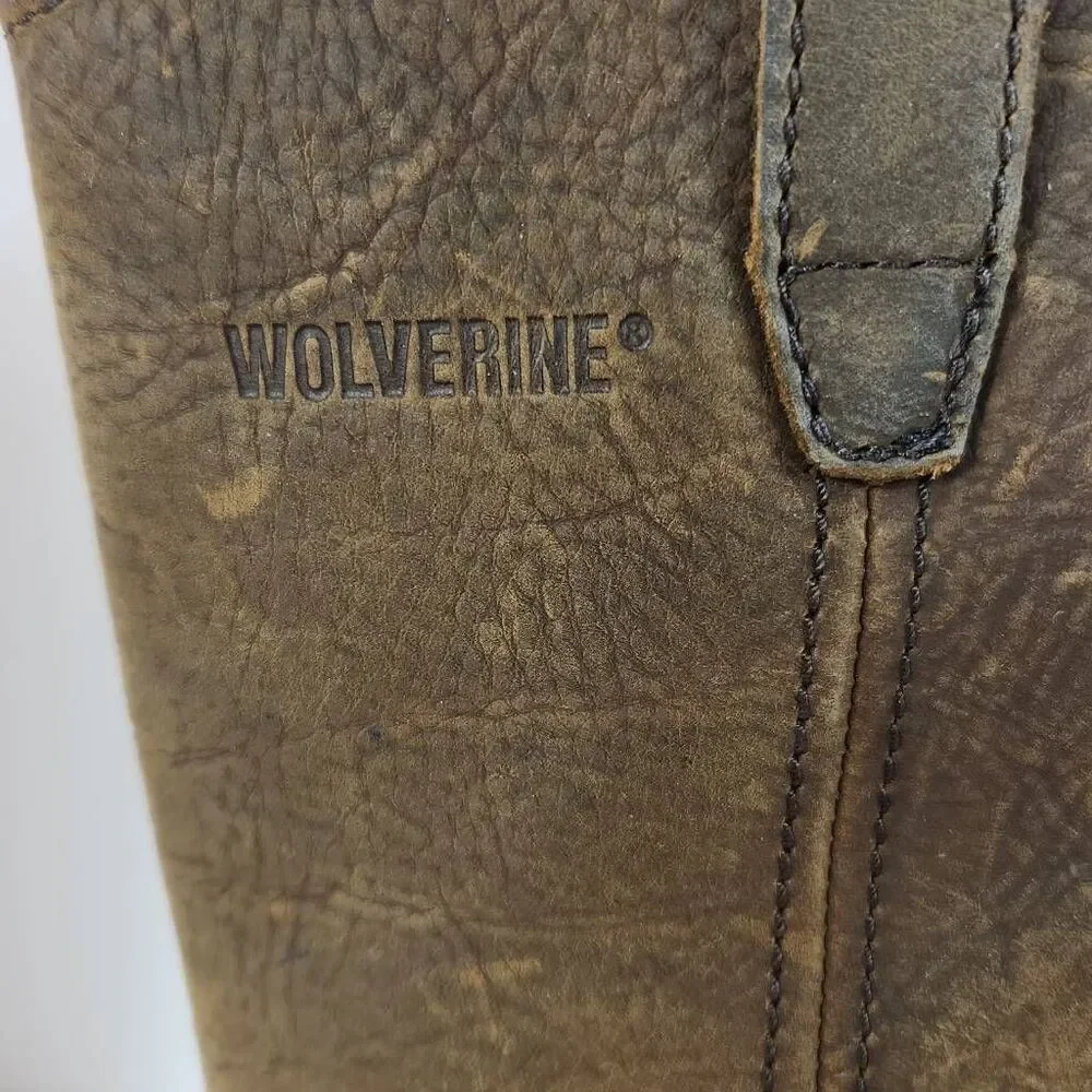 Wolverine Men's Durashock Steel Toe Work Boot Size 9.5 Extra Wide Insulated